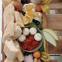 Cheeseplate at Veganaria in Ponta Do Sol