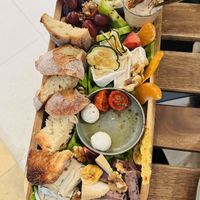 Cheese table   at Veganaria in Ponta Do Sol