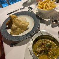 Chana curry at Champers  in Bridgetown