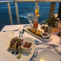 Vegan tacos at Champers  in Bridgetown