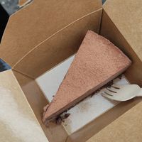 Tahini buckwheat chocolate cake #Veganuary at Vegan Vacanza in Stroud