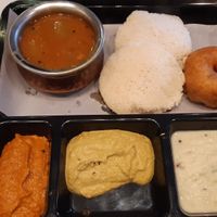 idly and vada at Andhra Bhavan in Dublin