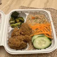 FRIED CHICK'N PLATE  at Sedjedo Kitchen in Bellmore