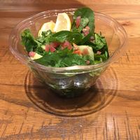 Create Your Own raw vegan salad. Portion size is smaller than other salad/bowl restaurants, but also costs less. at Piada Italian Street Food - MoA in Bloomington