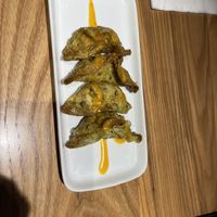 Vegan Gyoza  at Kinton Ramen in Ottawa