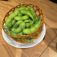 Edamame   at Kinton Ramen in Ottawa