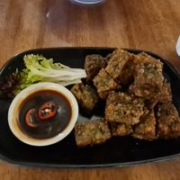 Chive cakes are delicious at DoDee Paidang in Melbourne