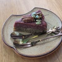 Vegan Cake of the day 🍰 at SignatureThai Café & Tea House Restaurant in Krabi