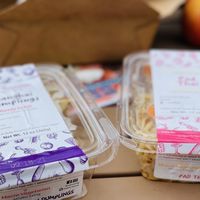 Favorite dumplings! at Erie Food Co-op in Erie