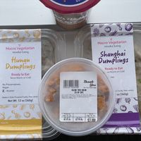 My favorite dumpling brand and house made tofu  at Erie Food Co-op in Erie