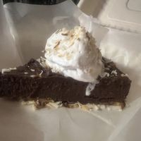 Chocolate mousse pie  at Black Rock Pizza in Kihei
