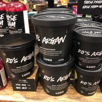 Body conditioner at LUSH in Abu Dhabi