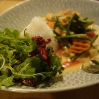 M16 Rotes / Red Curry with tofu (vegan) at Nui Thai Kitchen in Saarbrucken