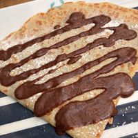 Crêpe mit veganer Schokosauce  at EL Jardín Secreto Arrecife in Lanzarote