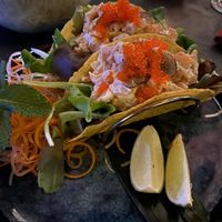 Salmon Truffle Tacos   at Akimy in Munich
