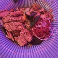 Udonnoodles with „duck"  at Akimy in Munich