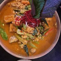 Peanut curry  at Akimy in Munich