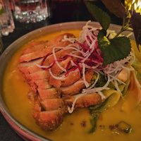 Mango chicken at Akimy in Munich