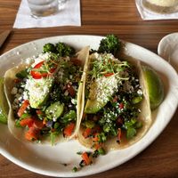 Vegetable tacos   at Palmilla Cocina y Tequila in Newport Beach
