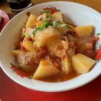 Potato curryy  at Free Bird Cafe Pai in Pai