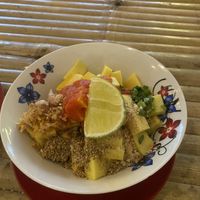 Chickpea tofu bowl!   at Free Bird Cafe Pai in Pai