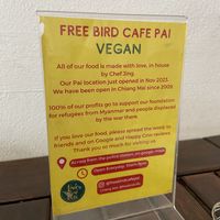  at Free Bird Cafe Pai in Pai