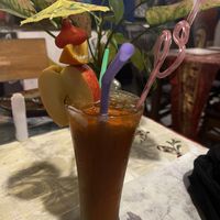 Fancy drink!  at Art Space Gallery and Music Bar in Phuket