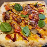 Roman burgerpizza 25cm at Čili Pizza in Valmiera