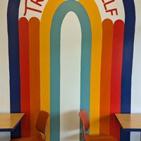 interior at Luna's Ice Cream in Milwaukie