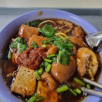 Lor Mee - $4.50 (Thursday Special) at Qin Guang Yuan Vegetarian 沁广缘素食 in Northeast Singapore