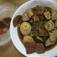 Lor Mee - distinct taste of star anise & lots of ingredients at Qin Guang Yuan Vegetarian 沁广缘素食 in Northeast Singapore