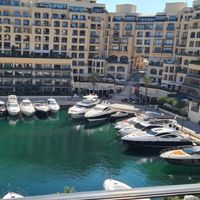 Sharma (centre of picture) at Sharma in St Julians