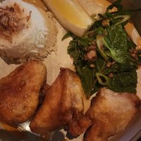 Crispy tofu. Vegan Main at Glass Dining & Lounge Bar in Main Beach