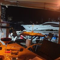 Our view at Glass Dining & Lounge Bar in Main Beach