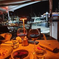 Our view at Glass Dining & Lounge Bar in Main Beach