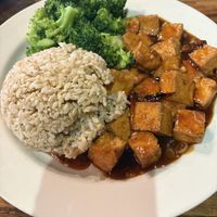 General Tso’s Tofu  at Sushi Iwa in Apex