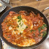 Shakshuka with egg (vegetarian)  at Tel Aviv Kyoto - テルアビブ京都 in Kyoto