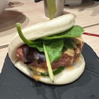 Vegan bun   at Ajisen Ramen in Toronto