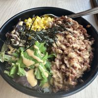 Loaded vegan bowl. Tasty!   at Ajisen Ramen in Toronto