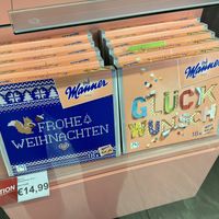 vegan waffles giant pack  at Manner in Vienna