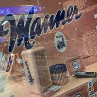 inside  at Manner in Vienna