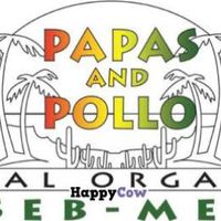 logo at Papas and Pollos in Sebastopol
