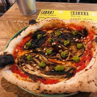 Vegan joy 😊 at Pizza Jockeys in Falmouth