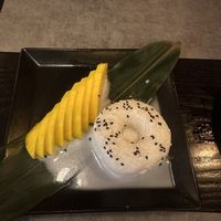 Mango sticky rice   at Thailander in Porto