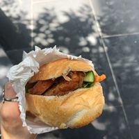 tofu banh mi at Amie Bakery Cafe in Melbourne