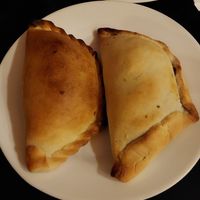 Shimeji e berinjela #Veganuary at Empanaderia Do Seu Zé in Sao Paulo