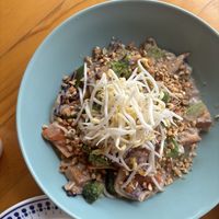 Char Cashew Nut (served with steamed rice)  at Street Three Eatery - Siem Reap in Siem Reap