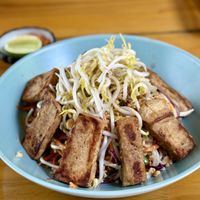 Pad Khmer noodle saladd  at Street Three Eatery - Siem Reap in Siem Reap