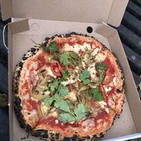 Oyster mushroom   at Daner Pizza in Tbilisi