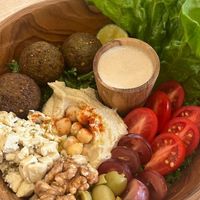Falafel Bowl at iVegan Supershop Old Quarter Hanoi - Healthy Plant Based Cafe in Hanoi